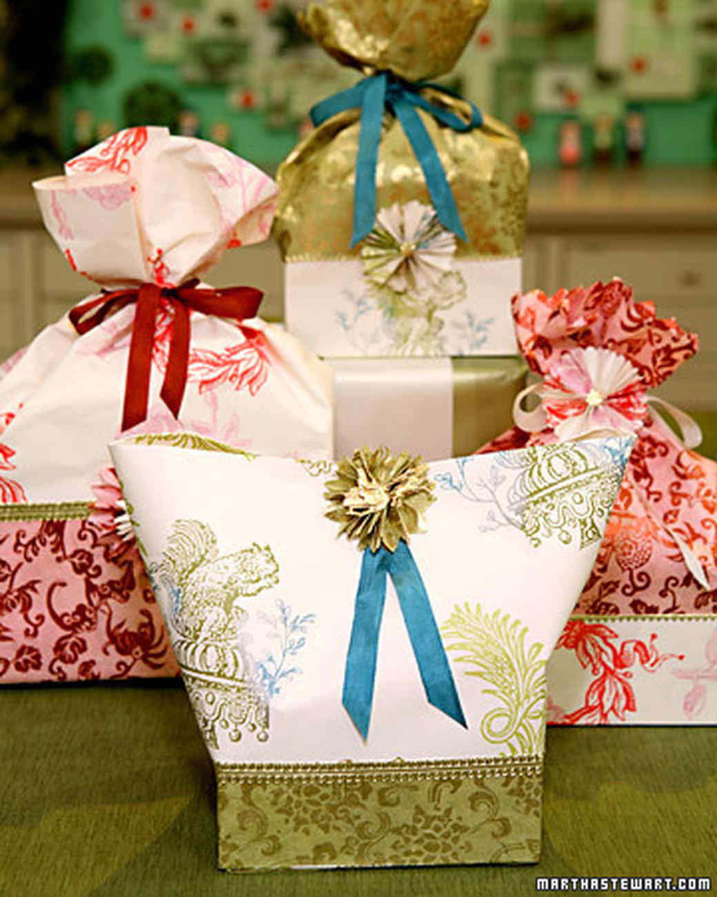 Christmas Gift Bag Ideas
 Rice Paper Gift Bags