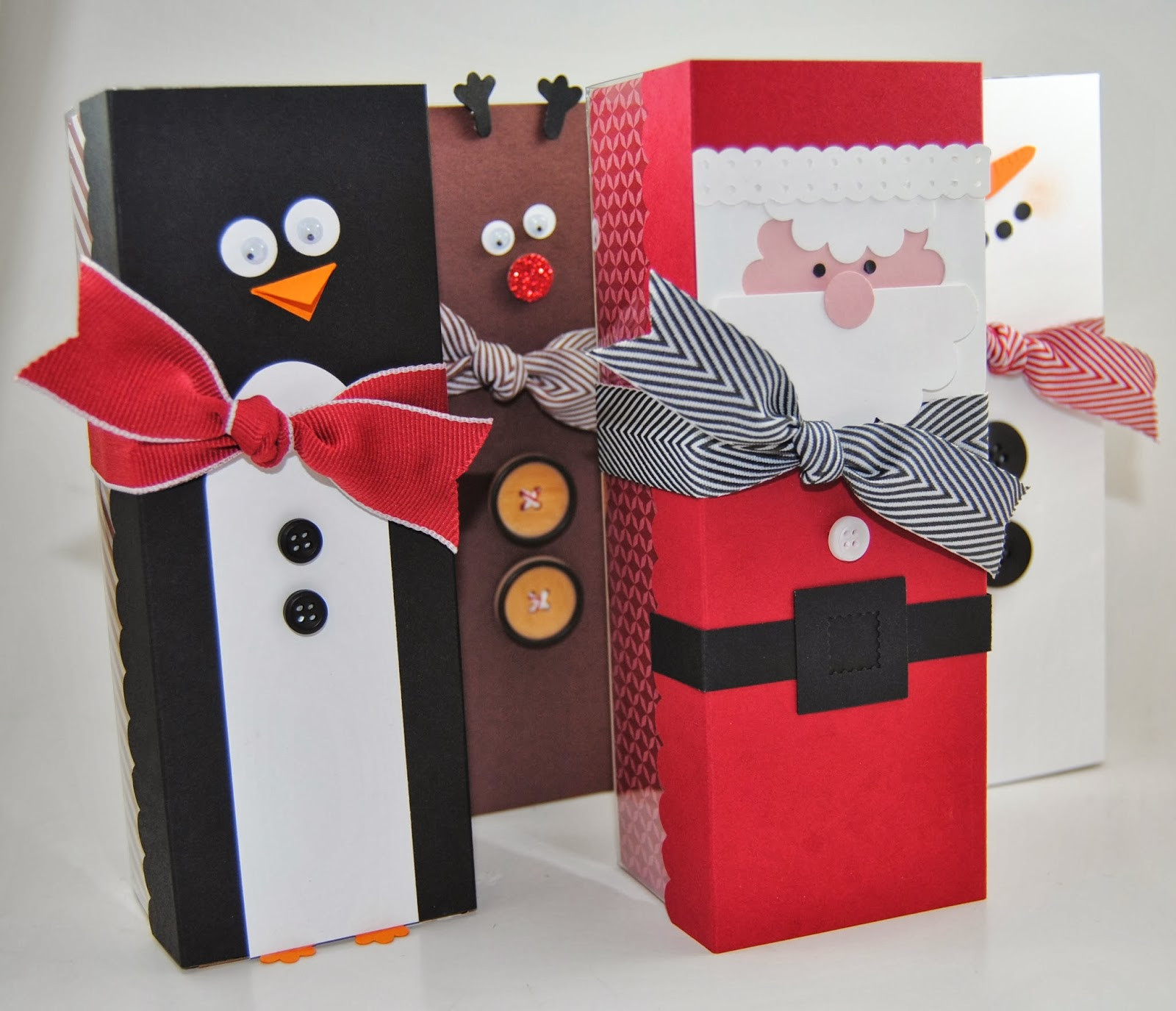 Christmas Gift Boxes Ideas
 Laura s Works of Heart CHRISTMAS TAG A BAG GIFT BOXES