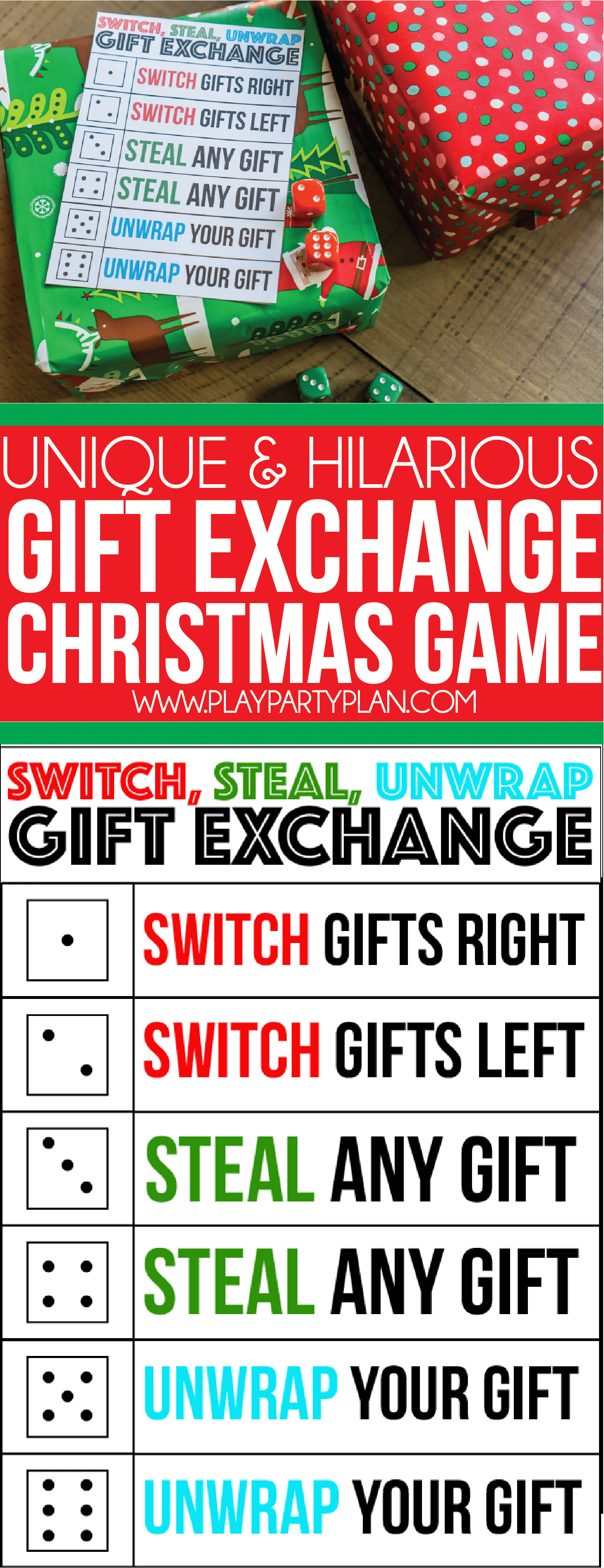 Christmas Gift Exchange Game Ideas
 The Best Gift Exchange Game Ever Switch Steal or Unwrap