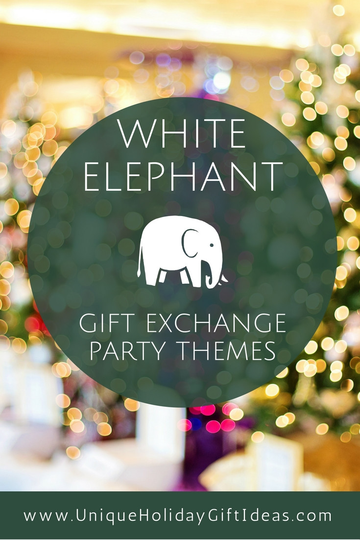 Christmas Gift Exchange Theme Ideas
 White Elephant Party Themes and Ideas