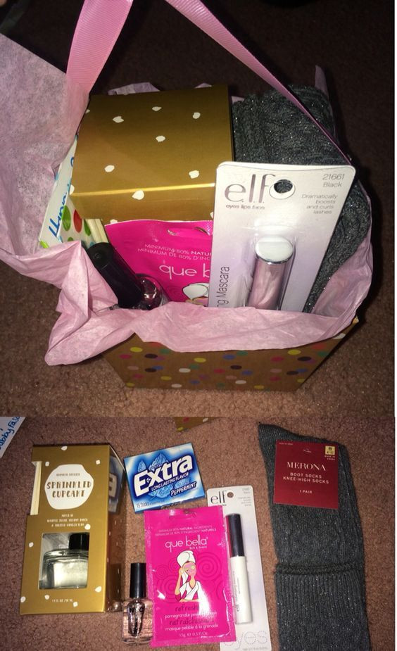 Christmas Gift For Girlfriend Pinterest
 1000 ideas about Teen Gift Baskets on Pinterest