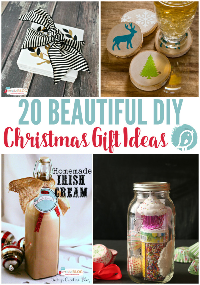 Christmas Gift Idea DIY
 20 DIY Christmas Gift Ideas