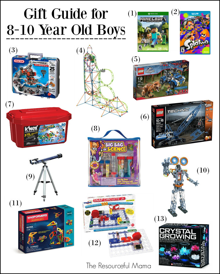 Christmas Gift Ideas For 10 Year Old Boy
 Gift Ideas 8 10 Year Old Boys
