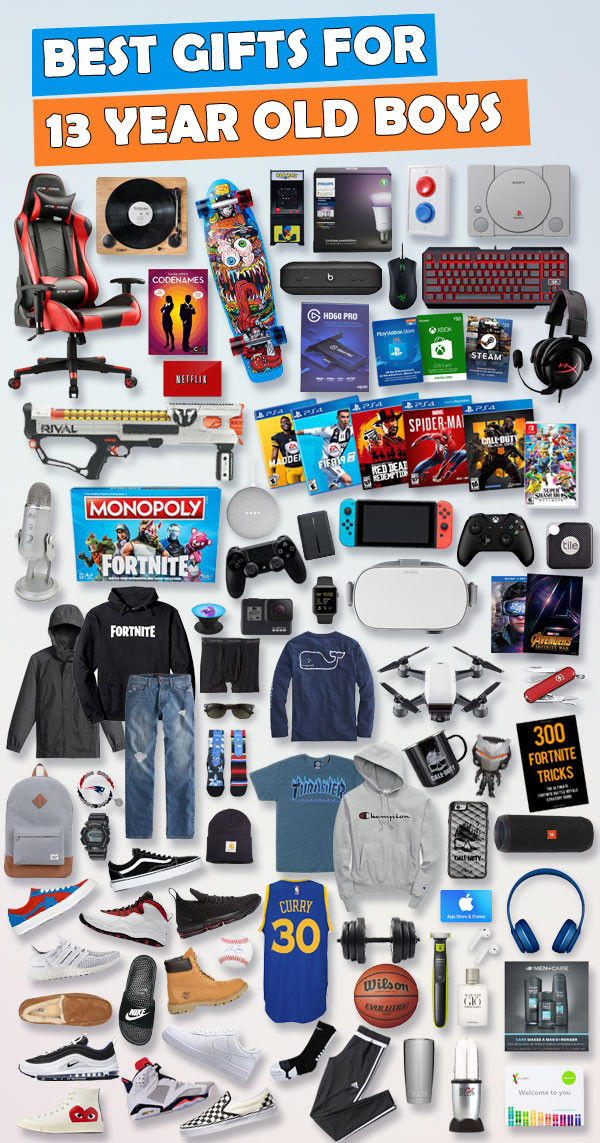 Christmas Gift Ideas For 13 Yr Old Boys
 Top Gifts for 13 Year Old Boys [UPDATED LIST]