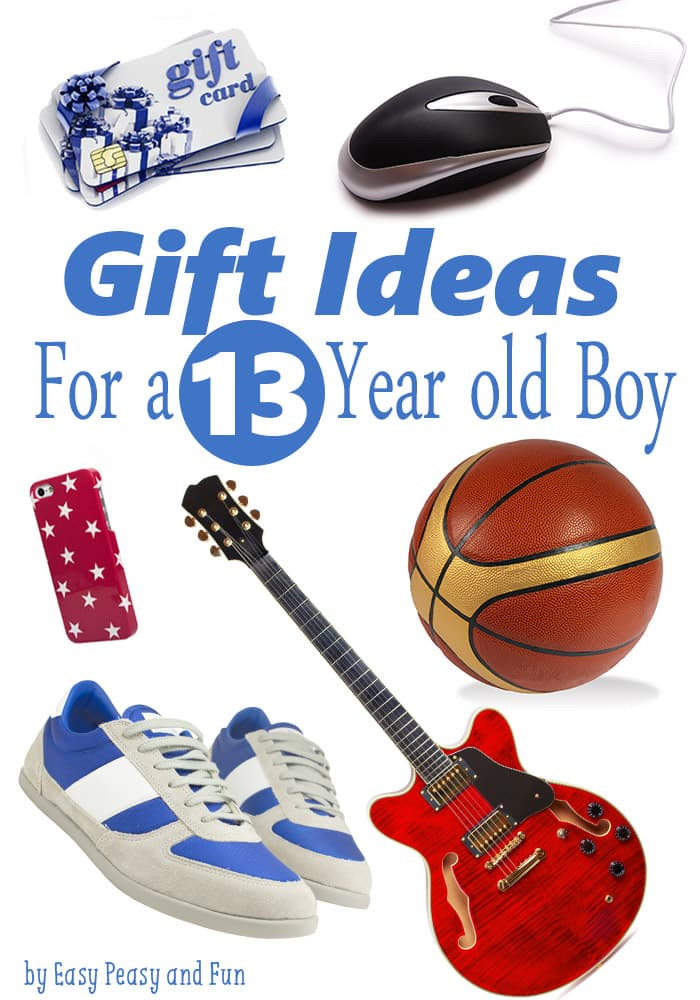 Christmas Gift Ideas For 13 Yr Old Boys
 Best Gifts for a 13 Year Old Boy Easy Peasy and Fun