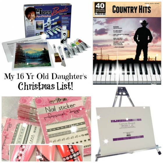 Christmas Gift Ideas For 16 Yr Old Girls
 This is my 15 Year Old Daughter s Christmas List