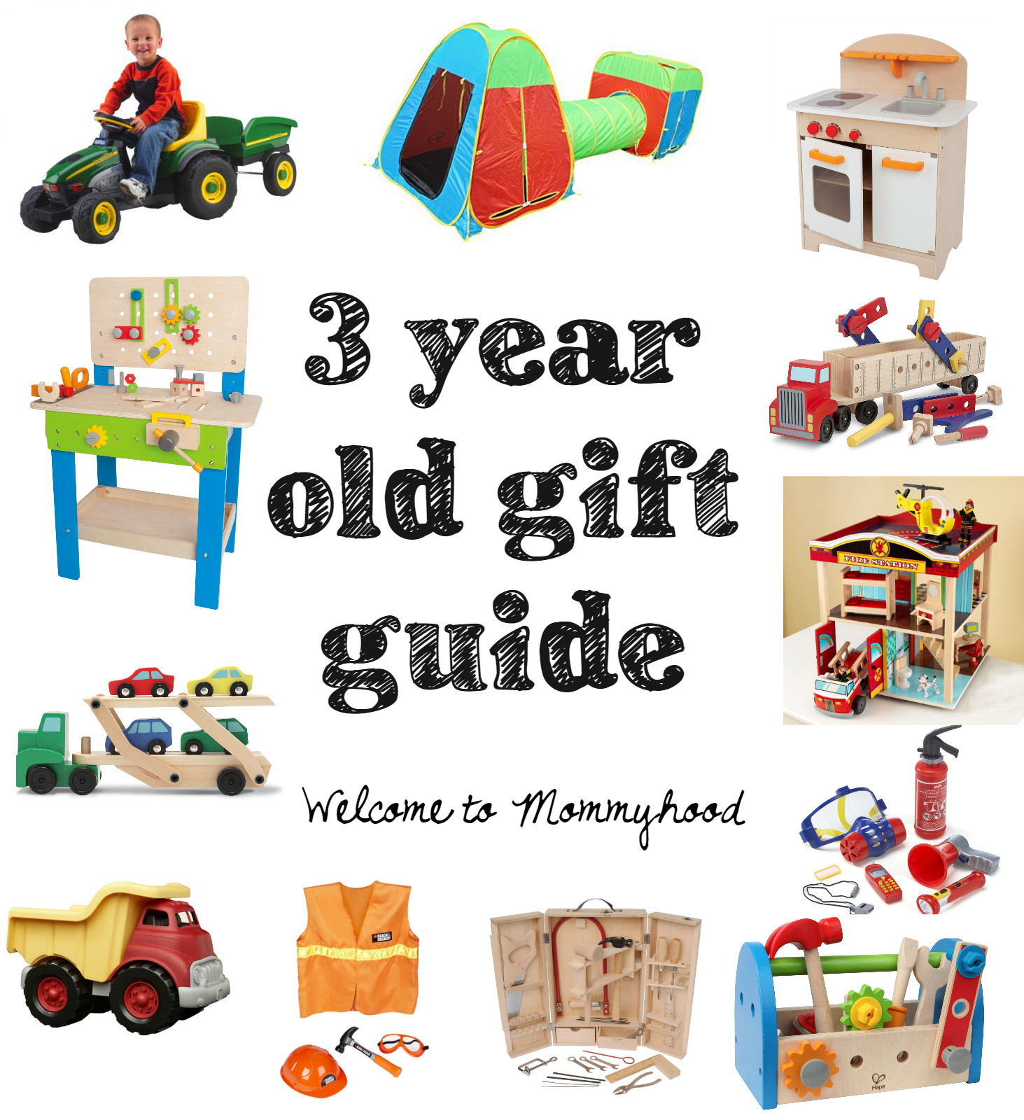 Christmas Gift Ideas For 3 Yr Old Girl
 Gift guide for three year old boys from Wel e to