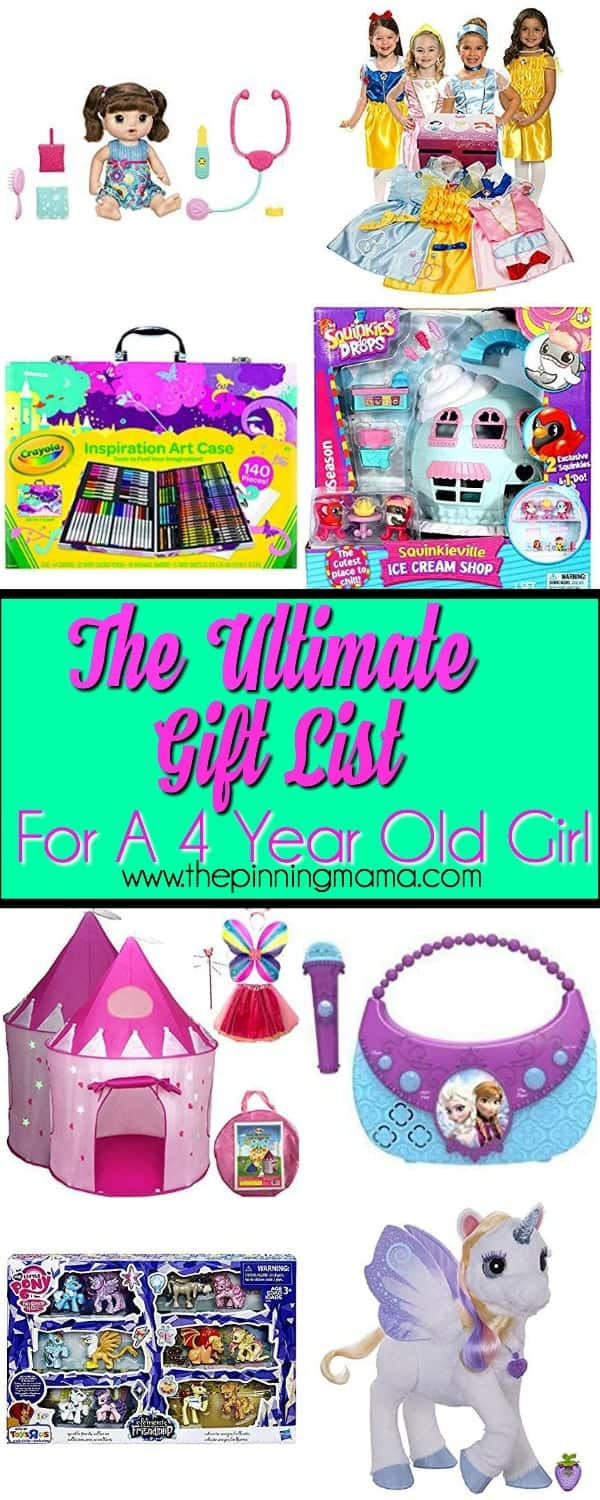Christmas Gift Ideas For 4 Year Old Girl
 Best Gifts for a 4 year old Girl • The Pinning Mama