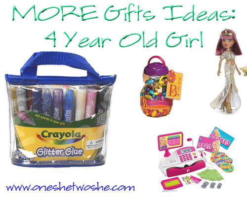 Christmas Gift Ideas For 4 Year Old Girl
 Gift Ideas 4 Year Old Girl so she says