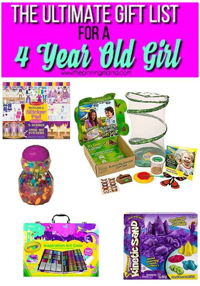 Christmas Gift Ideas For 4 Yr Old Girl
 Best Gifts for a 4 year old Girl • The Pinning Mama