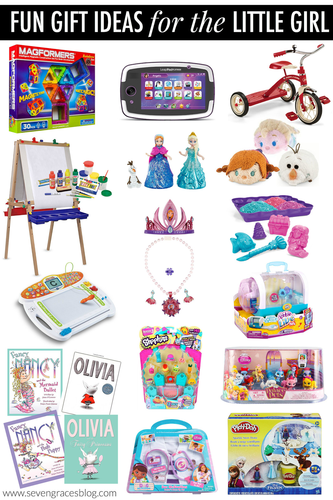 Christmas Gift Ideas For 7 Yr Old Girl
 Christmas Gift Ideas for the Little Girl Seven Graces