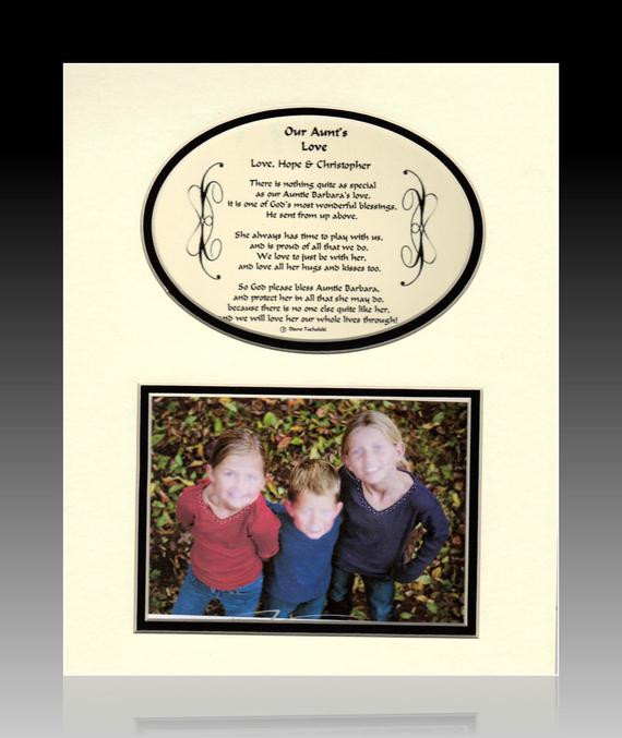 Christmas Gift Ideas For Aunts And Uncles
 My Aunt s Love or Aunt and Uncle s Love Personalized