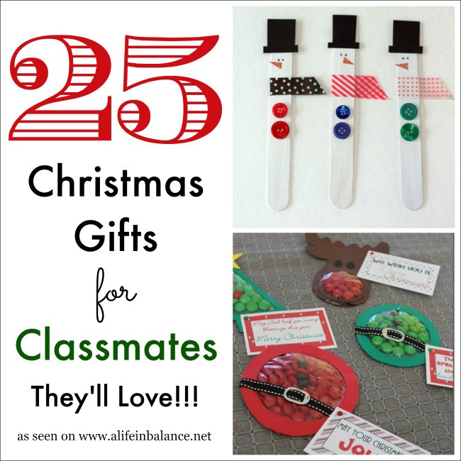 Christmas Gift Ideas For Classmates
 25 Christmas Gifts for Classmates They’ll Love A Life
