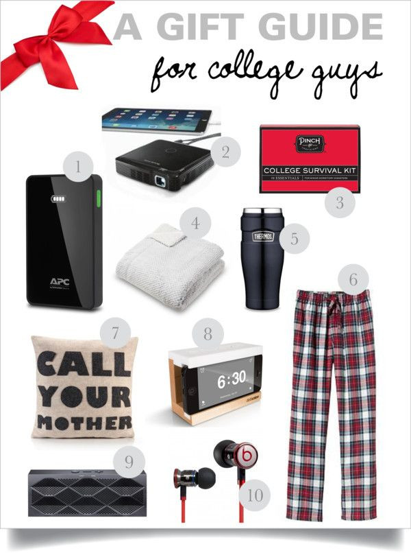 Christmas Gift Ideas For College Guys
 Gift Guide for College Guys t ideas