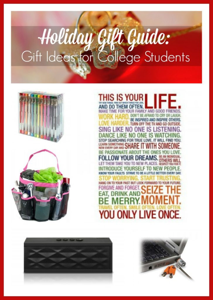 Christmas Gift Ideas For College Students
 Holiday Gift Guide Gift Ideas for College Students