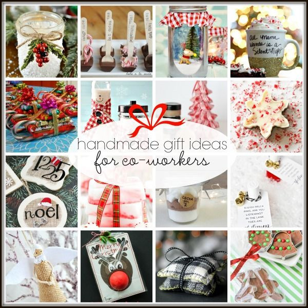 Christmas Gift Ideas For Coworkers Under $5
 20 Handmade Gift Ideas for Co Workers