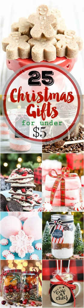 Christmas Gift Ideas For Coworkers Under $5
 25 Handmade Christmas Gifts Under $5 A Pumpkin And A
