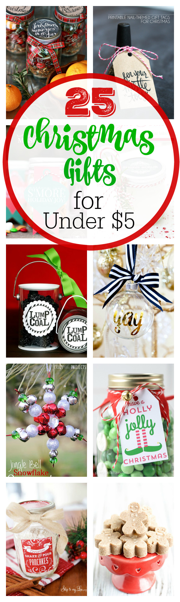Christmas Gift Ideas For Coworkers Under $5
 25 Cheap Gifts for Christmas Under $5 Crazy Little Projects