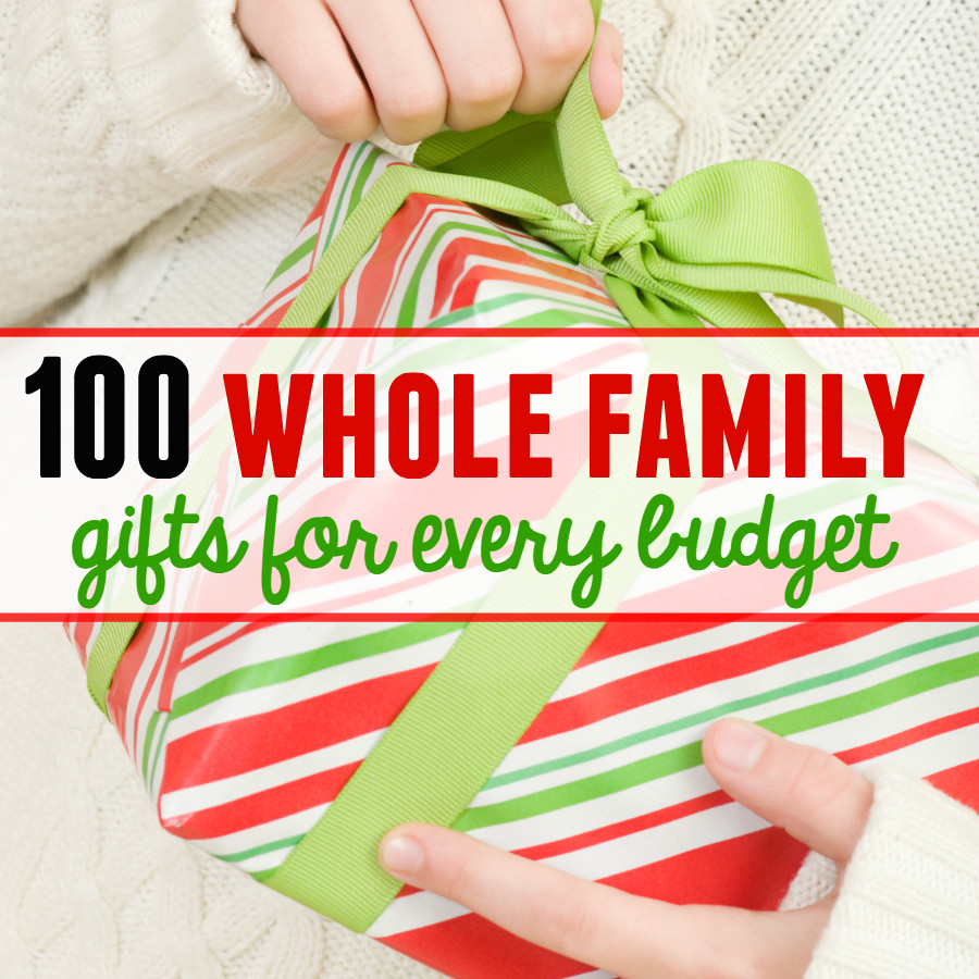 Christmas Gift Ideas For Family
 Family Christmas Gift Ideas