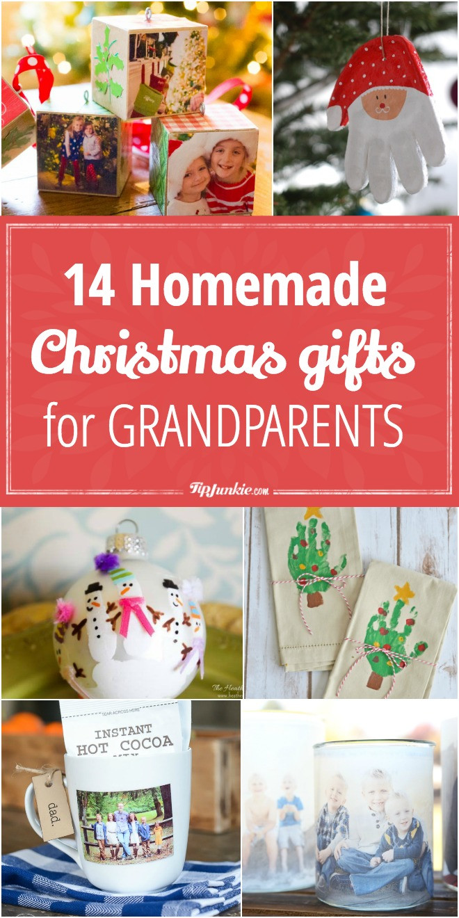 Christmas Gift Ideas For Grandma
 14 Homemade Christmas Gifts for Grandparents – Tip Junkie