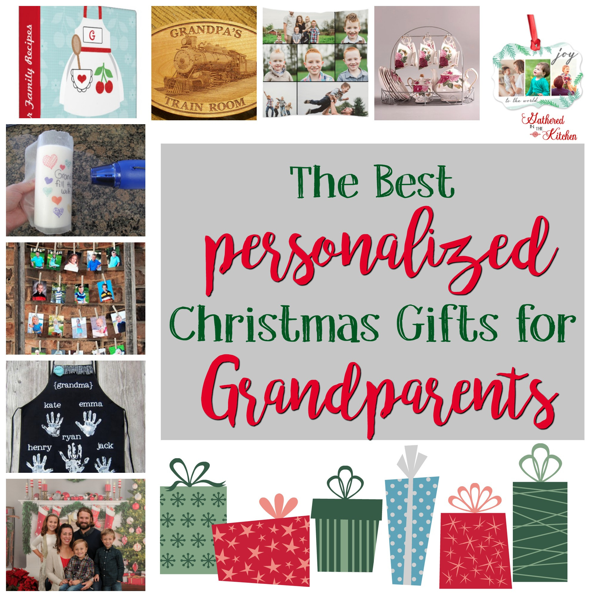 Christmas Gift Ideas For Grandparents
 Personalized Holiday Gifts for Grandparents Gathered In