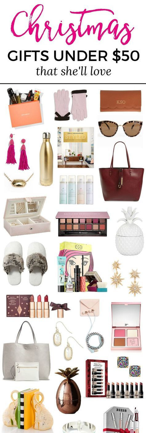 Christmas Gift Ideas For Her
 The Best Christmas Gift Ideas for Women Under $50