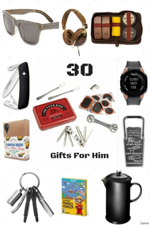Christmas Gift Ideas For Him
 30 Holiday Gift Ideas For Him