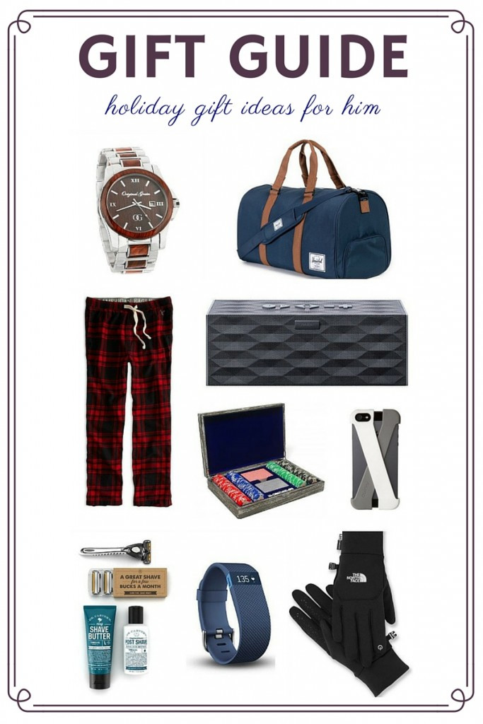 Christmas Gift Ideas For Him
 LIL Gift Guide Holiday 2015 For Him