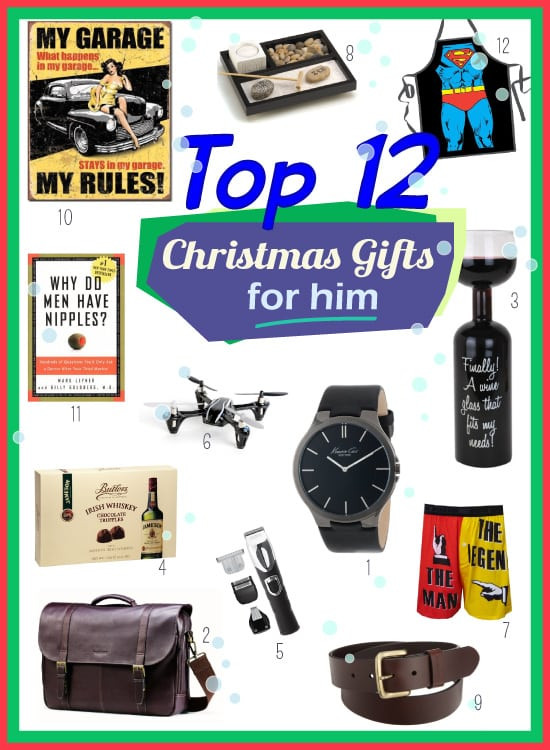 Christmas Gift Ideas For Him
 Top Christmas Present Ideas for Him Vivid s