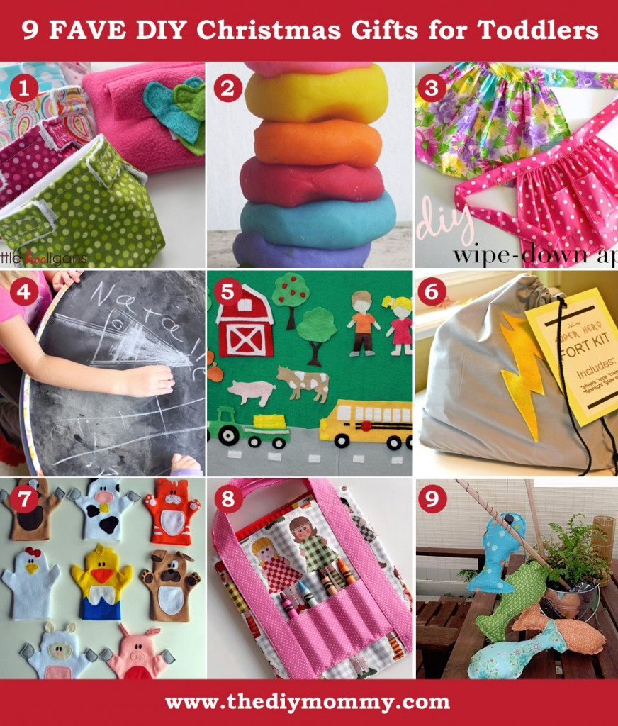 Christmas Gift Ideas For Infants
 A Handmade Christmas DIY Toddler Gifts