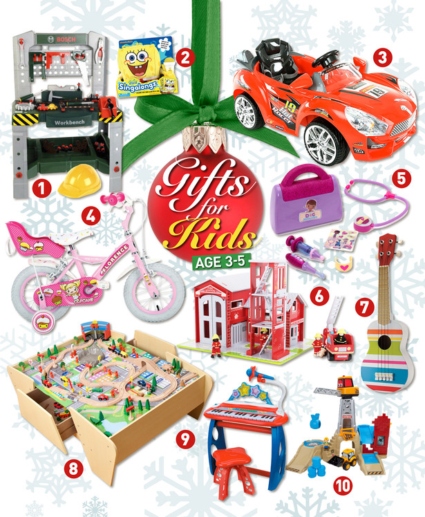 Christmas Gift Ideas For Kids
 Christmas t ideas for kids age 3 5 Adele Jennings