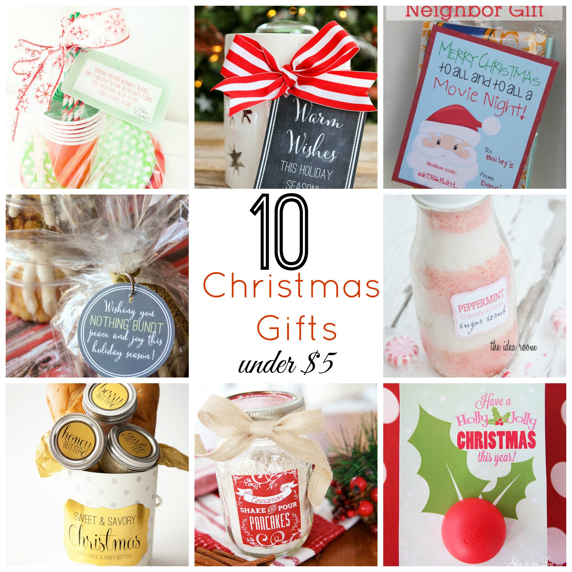 Christmas Gift Ideas For Me
 10 Christmas Gifts Under $5