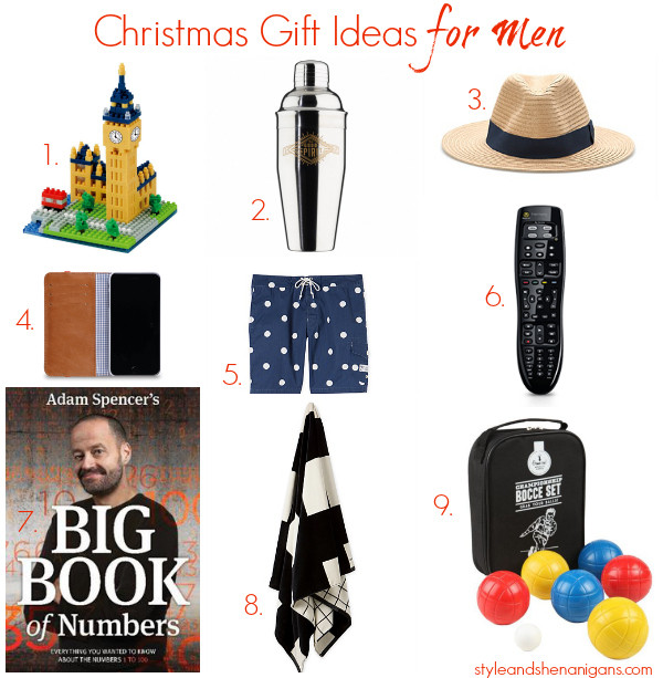 Christmas Gift Ideas For Men
 Christmas Gift Ideas for Men Style & Shenanigans