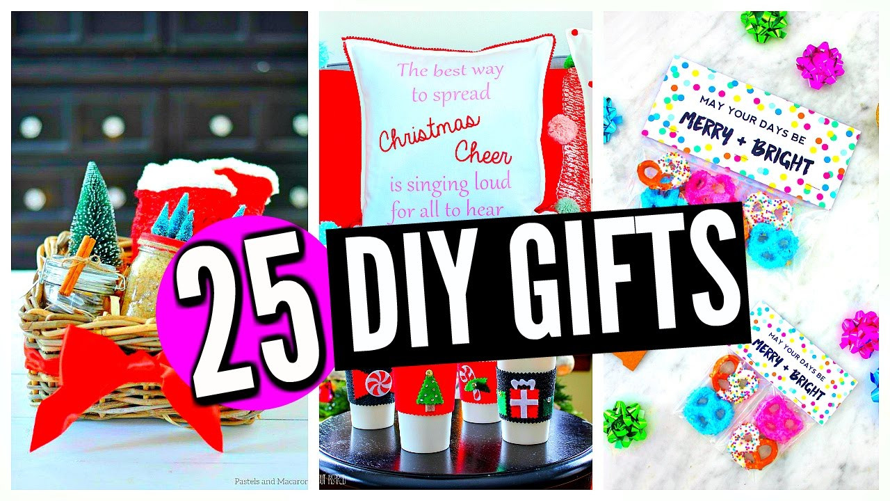 Christmas Gift Ideas For Mom And Dad
 25 DIY Christmas Gifts For Friends Family Boyfriend