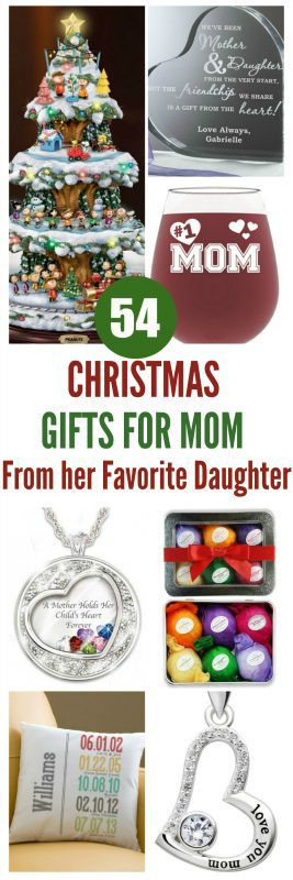 Christmas Gift Ideas For Mom
 Gifts for Mom from Her Daughter Top 60 Gifts