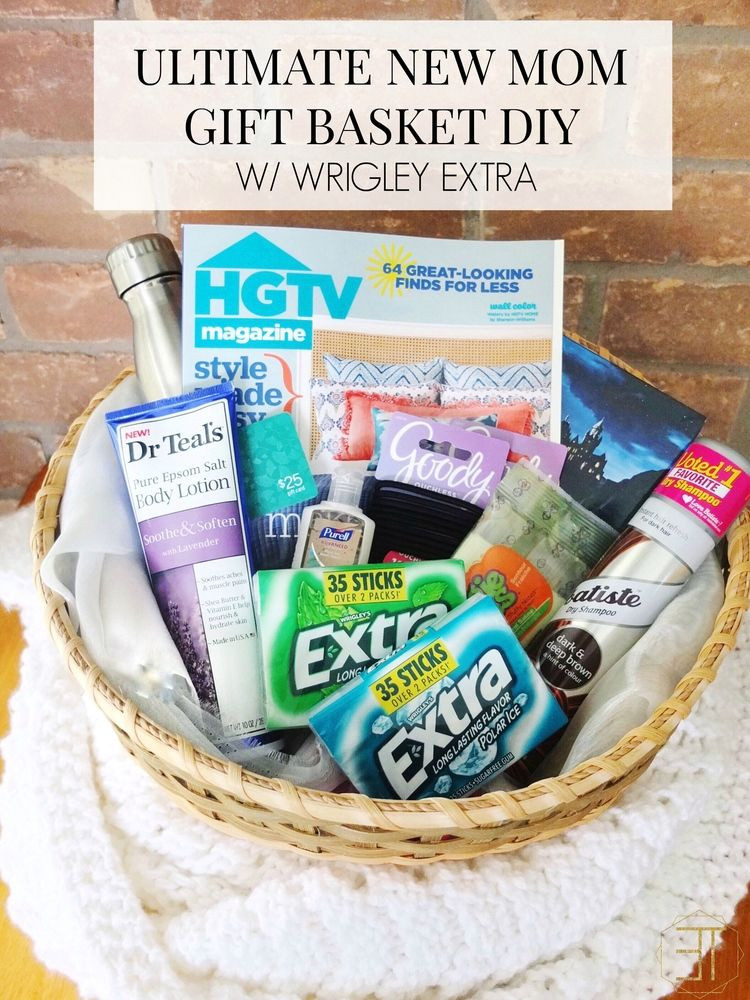 Christmas Gift Ideas For New Moms
 Ultimate New Mom Gift Basket DIY