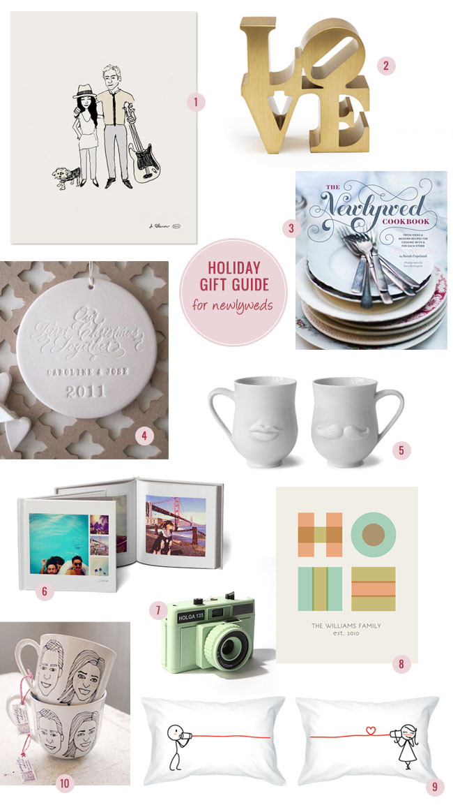 Christmas Gift Ideas For Newlyweds
 Holiday Gift Guide –– Newlyweds
