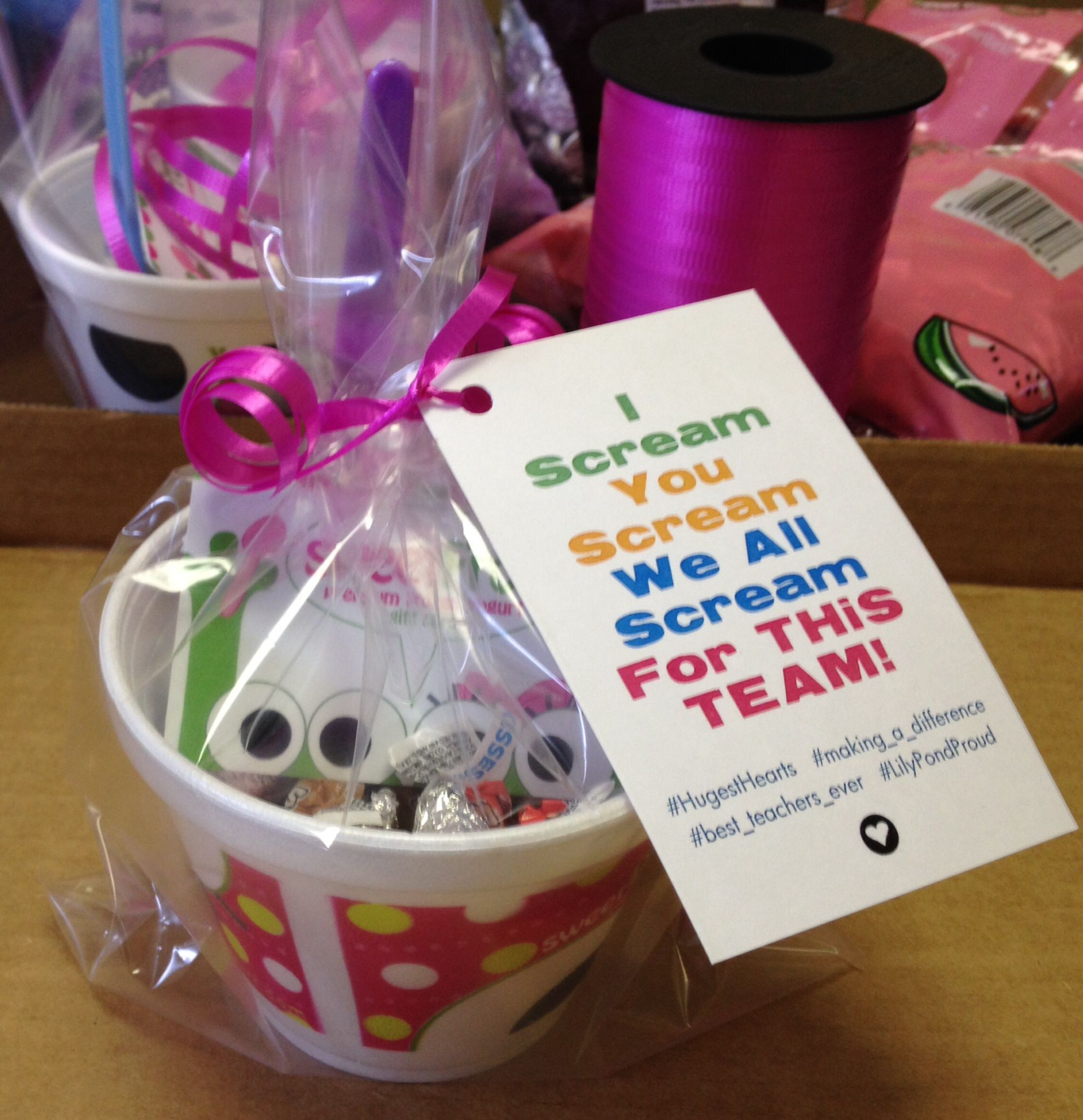 Christmas Gift Ideas For Office Staff
 Staff appreciation Sweet Frog style