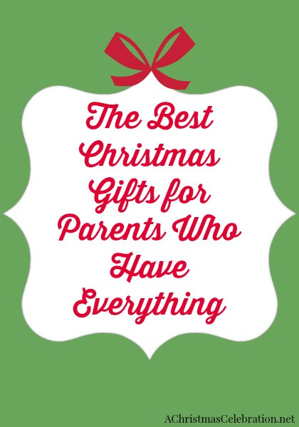 Christmas Gift Ideas For Older Parents
 Christmas Gift Ideas for Elderly Parents Who Have Everything