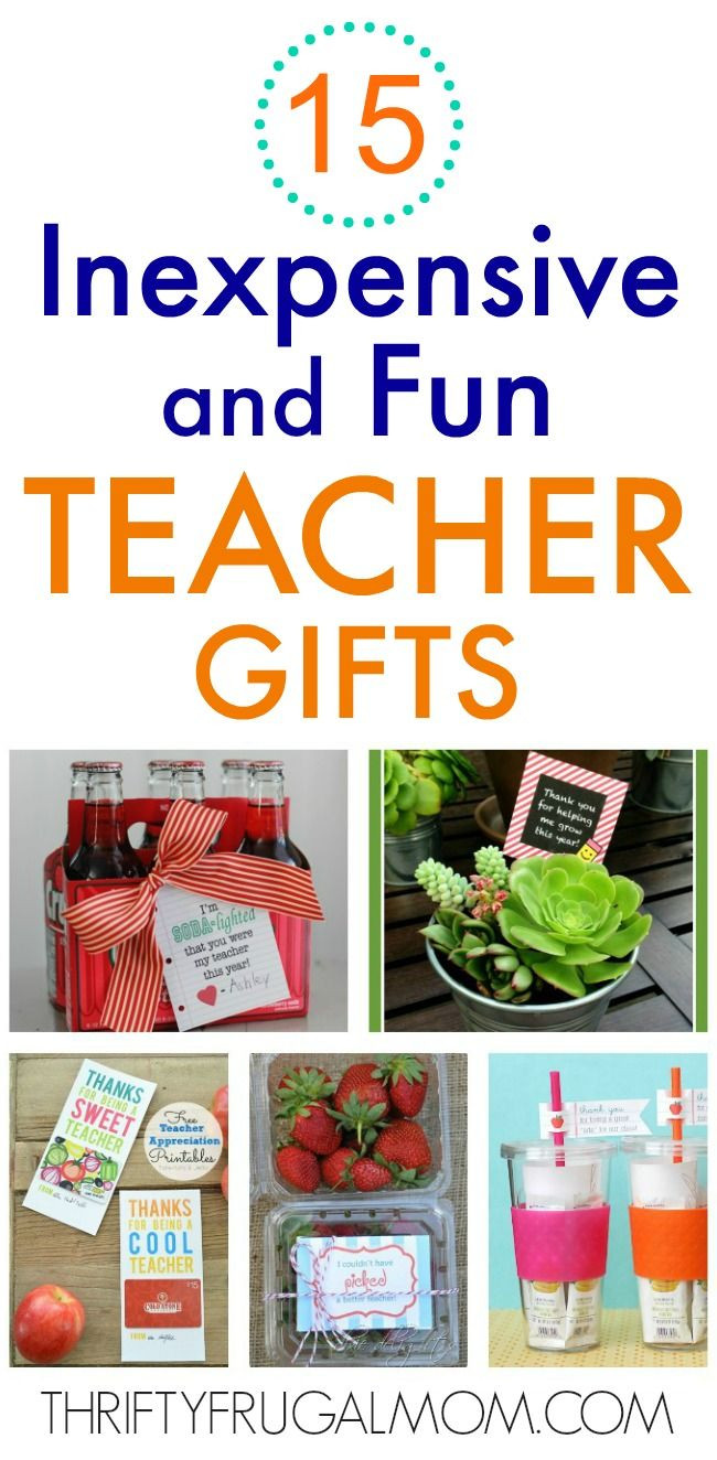 Christmas Gift Ideas For Parents 2019
 15 Fun Inexpensive Teacher Gifts