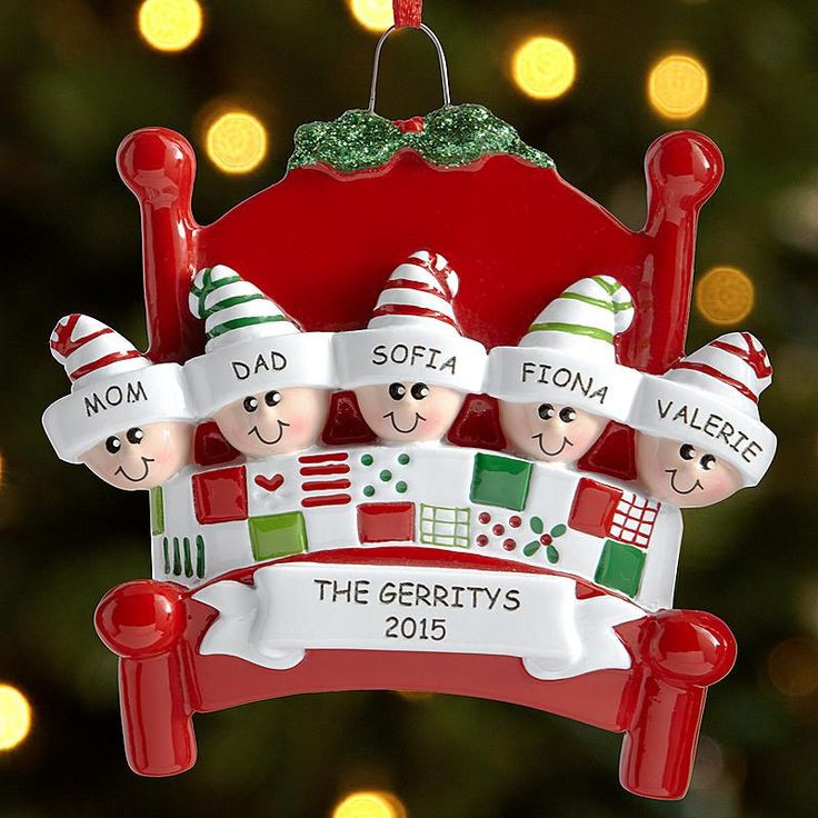 Christmas Gift Ideas For Parents 2019
 Snuggle Up Family Ornament