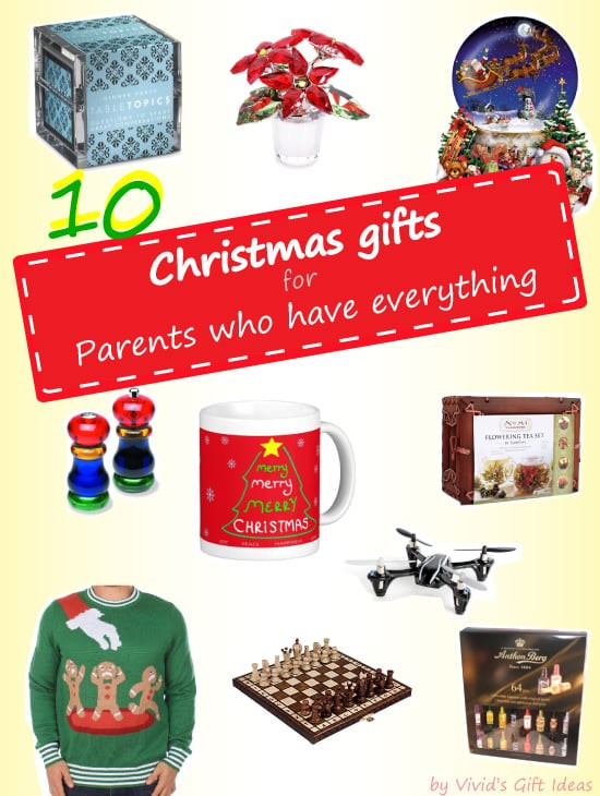 Christmas Gift Ideas For Parents
 2014 Christmas Gift Ideas For Parents Who Have Everything