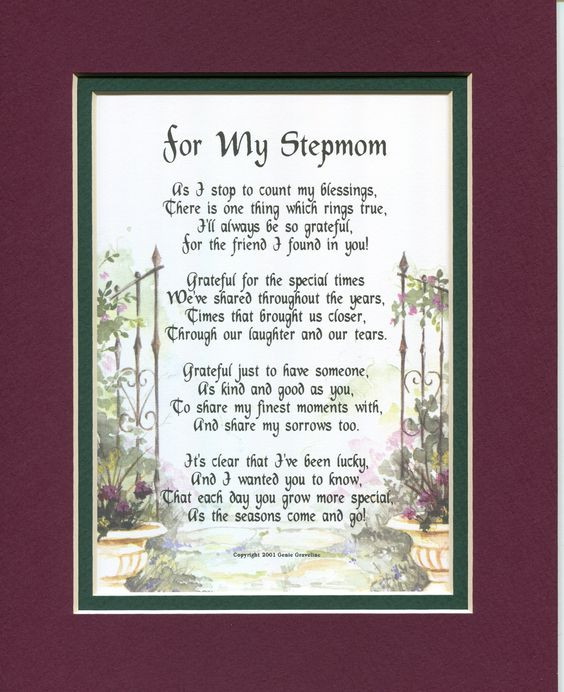 Christmas Gift Ideas For Stepmom
 Gifts for stepmom Gifts for stepmothers Mothers Day ts