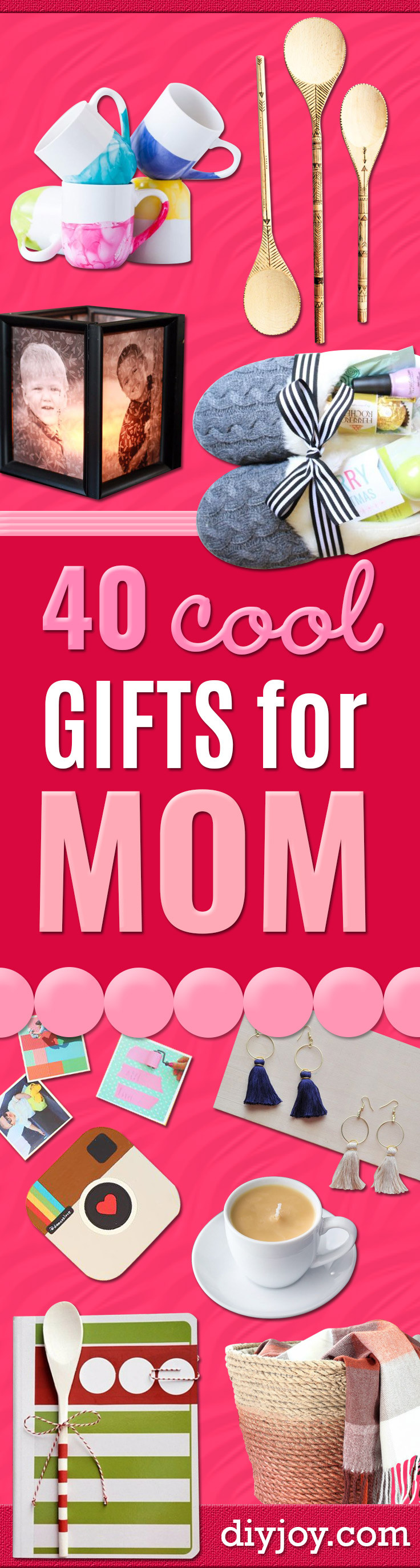Christmas Gift Ideas For Stepmom
 40 Coolest Gifts To Make for Mom