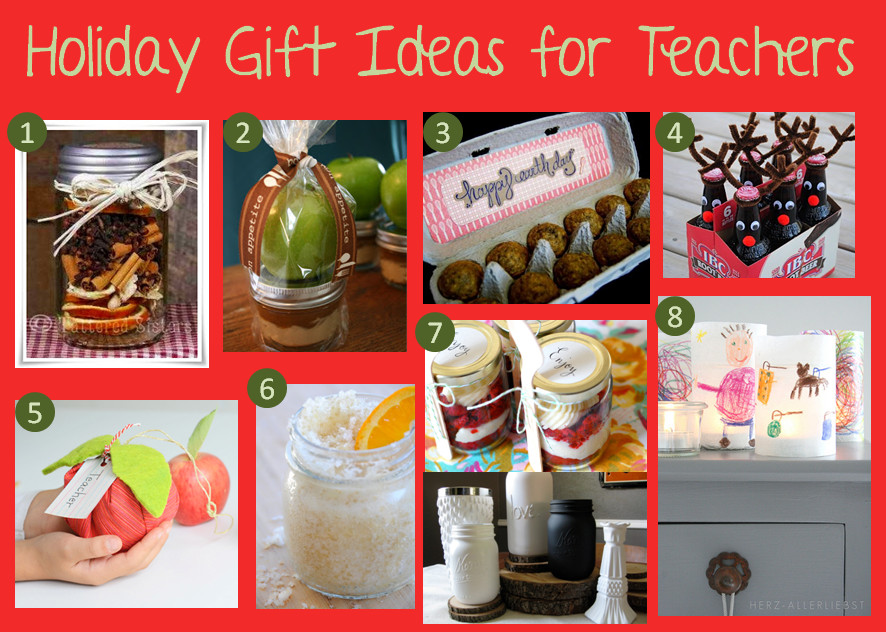Christmas Gift Ideas For Teachers
 Homemade Holiday Gift Ideas for Teachers & Neighbors