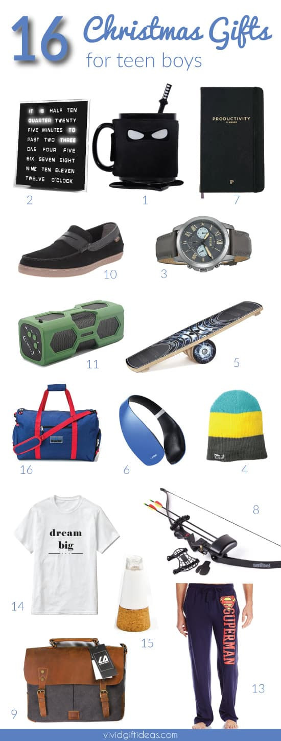 Christmas Gift Ideas For Teenage Guys
 15 Coolest Christmas Gifts You Can Get for Teen Boys