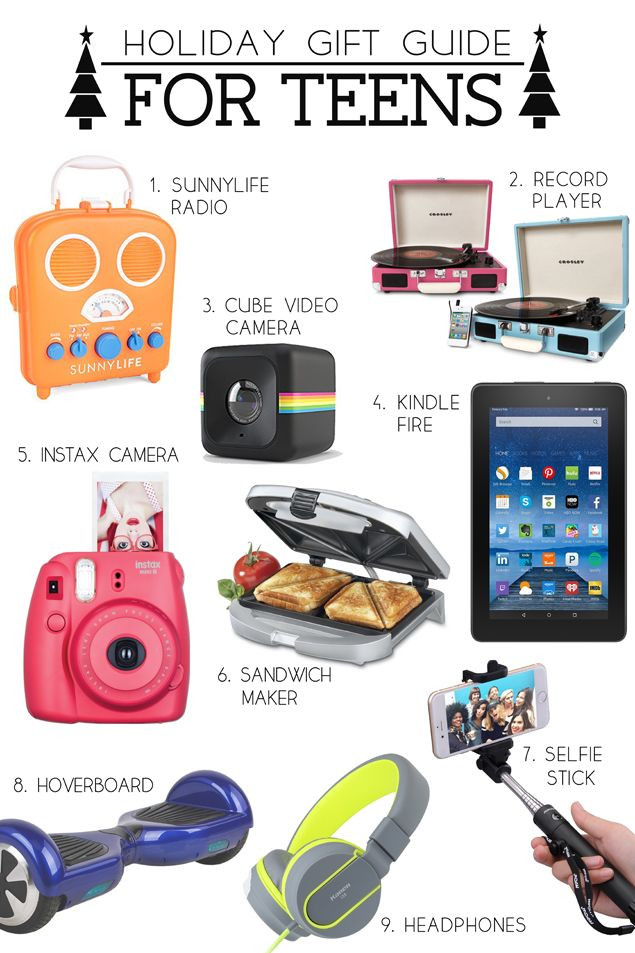 Christmas Gift Ideas For Teenagers
 Holiday Gift Guide for Teens