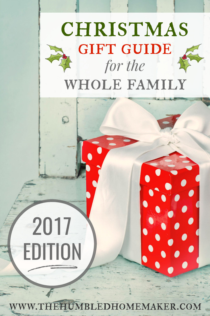 Christmas Gift Ideas For The Whole Family
 2017 Christmas Gift Guide for the Whole Family