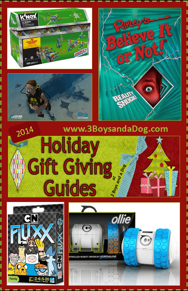 Christmas Gift Ideas For Tween Boys
 Holiday Gift Guide Ideas for Tween Boys – 3 Boys and a Dog
