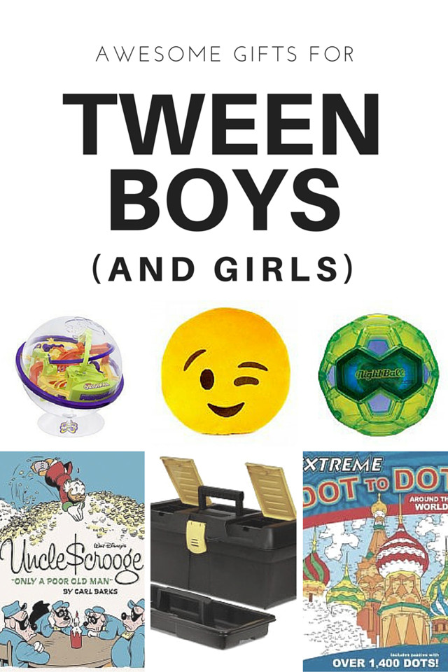 Christmas Gift Ideas For Tween Boys
 16 Gift Ideas for Tween Boys and Tween Girls Too